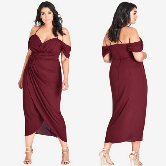 entwine maxi dress
